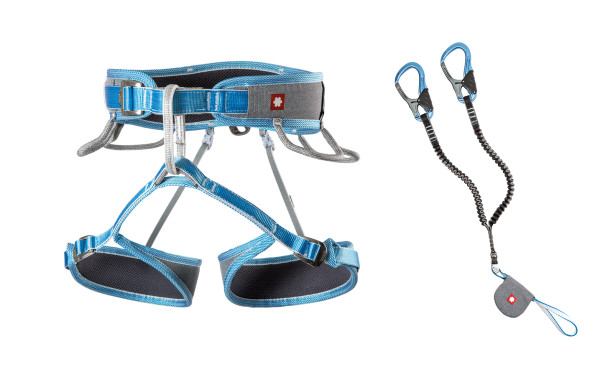 Via Ferrata Twist Eco Captur Lite Swivel Set