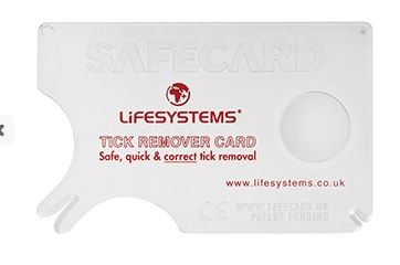 Lifesystems Zeckenzange 'Kartenformat, 8,5 x 5,4 x 0,1 cm