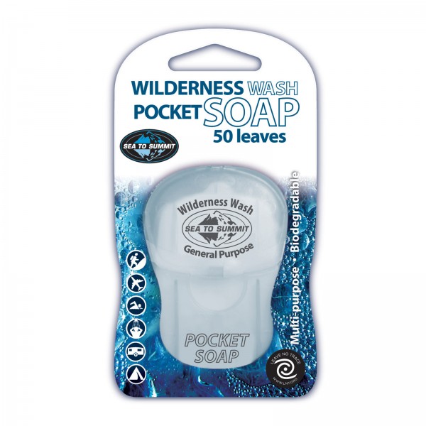 Wilderness Wash Pocket Soap 50 Leaf