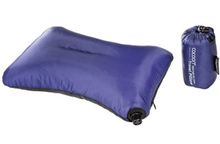 Air-Core Pillow Microlight, 20x32 cm, black/dark blue